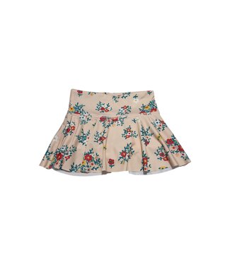 Red/Green Floral Skirt