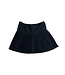 Suede Pleated Skort