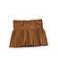 Suede Pleated Skort