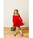 Swoon Baby Clothing Red Velvet Dress