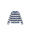 Compania Fantastica Navy/Cream Stripe Sweater