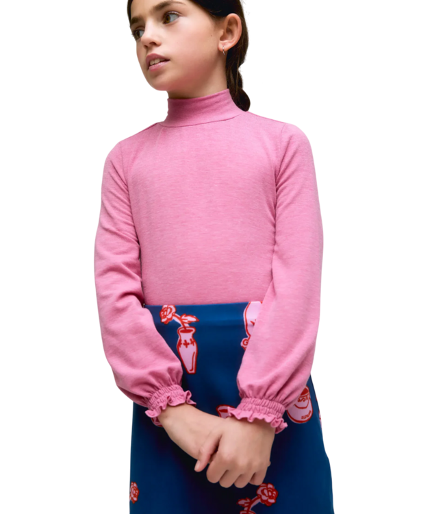 Compania Fantastica Pink Turtleneck