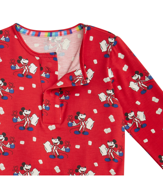 Magnificent Baby Red Cocoa Club Right Fit L/S PJs