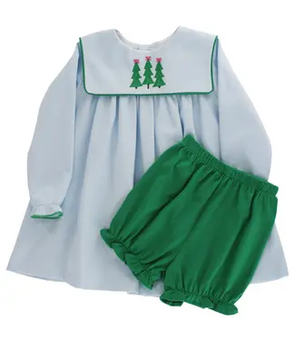 Bailey Boys Enchanted Evergreens Knit Float w/Bloomers