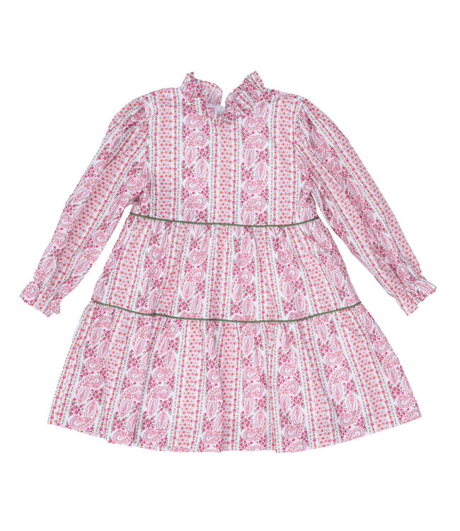 The Oaks Apparel Zoe Briarwood Paisley Dress
