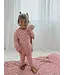 gunamuna Mini Floral Ruffled Sweatsuit