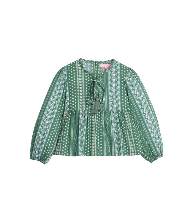 Bisby Fairfield Forest Stripe Riviera Top