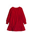 Little English Red Velvet Emerson Dress