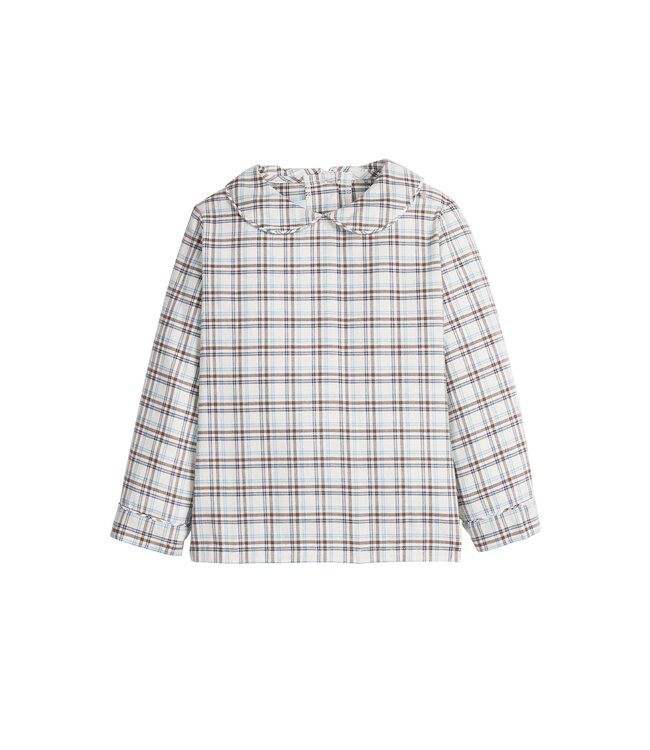 Little English Clarkson Plaid Peter Pan Shirt