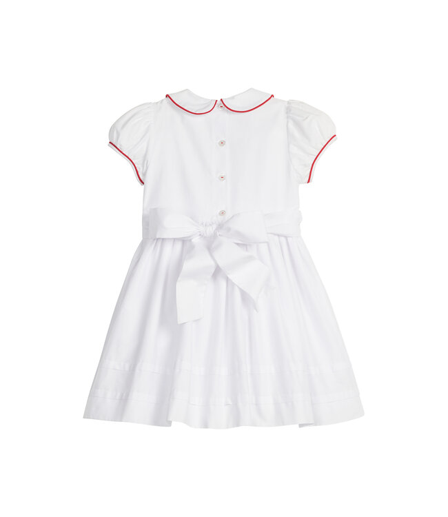 Little English Holly Smocked Claiborne Dress