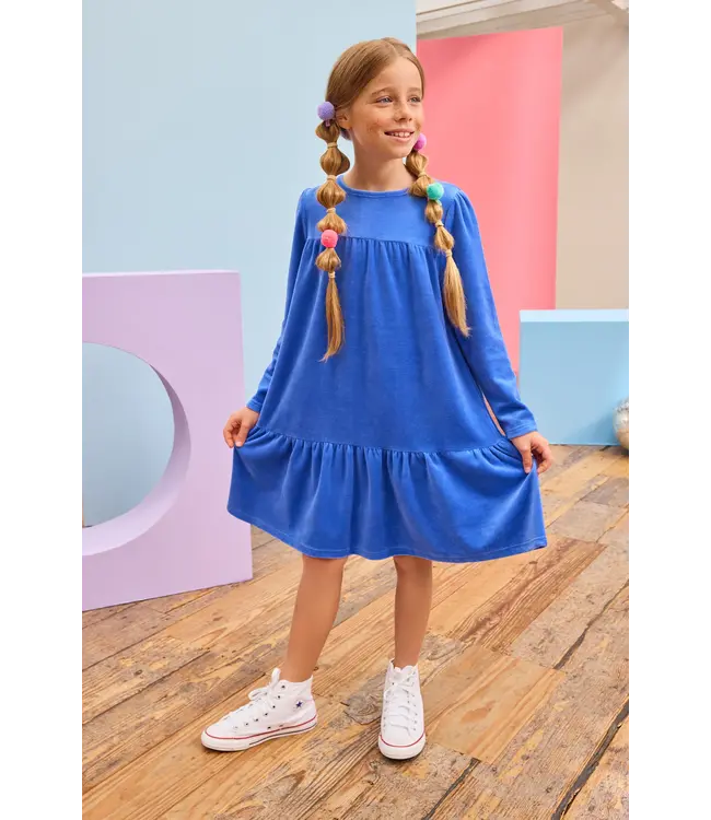 Bisby Regent's Blue Lisle Dress