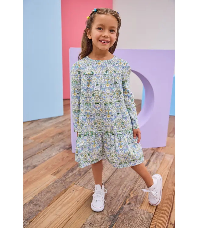 Bisby Deerfield Floral Lisle Dress