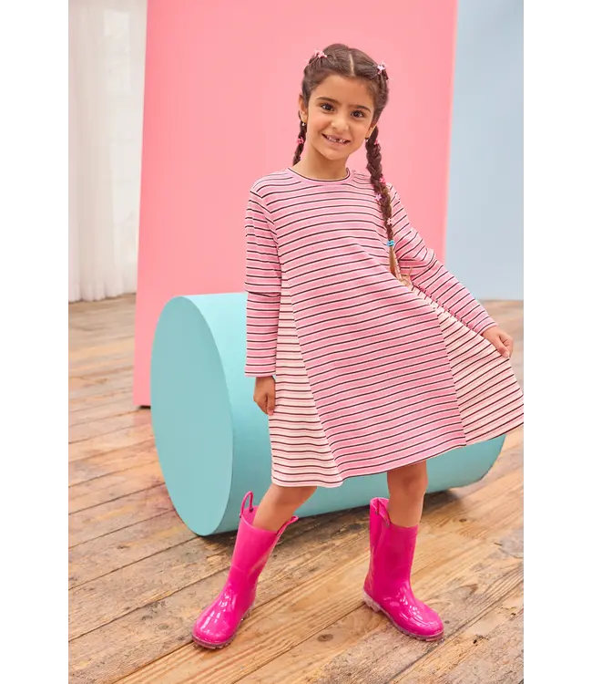 Bisby Andover Stripe Mixed Stripe Dress