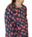 Smocking Bird Poinsettia Gold Lurex Dress