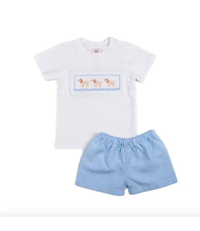 Shop Teeta Who Let The Dogs Out Wyatt Short Set