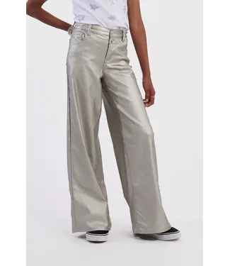 Molly Bracken Silver Woven Pants