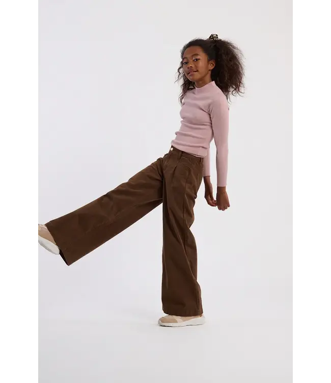 Molly Bracken Camel Woven Pants