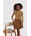 Molly Bracken Camel Woven Skirt