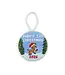 Smathers & Branson Needlepoint Baby's 1st Christmas Reindeer 2026 Ornament