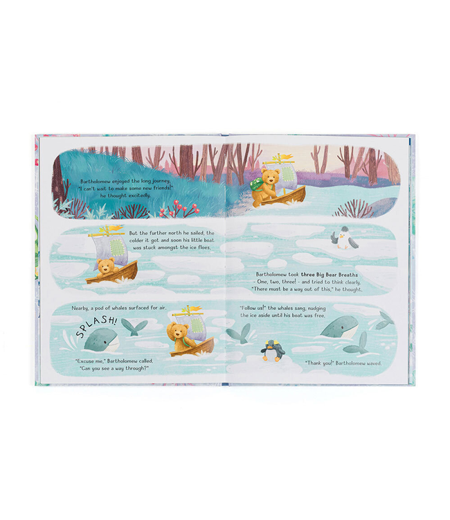 Jellycat Bartholomew Bear and the Snow Giants Book