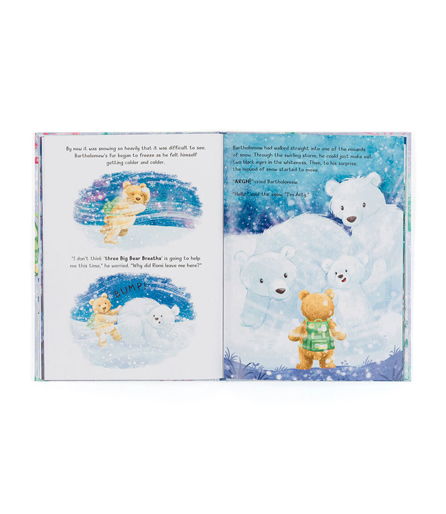 Jellycat Bartholomew Bear and the Snow Giants Book
