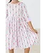 Mila & Rose Pink Nutcracker 3/4 Sleeve Pocket Twirl Dress