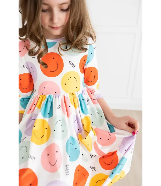 Mila & Rose Happy Days 3/4 Pocket Twirl Dress