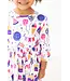 Mila & Rose Happy Birthday 3/4 Sleeve Pocket Twirl Dress