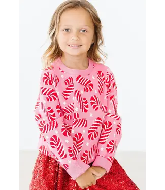 Mila & Rose Candy Cane Sweater