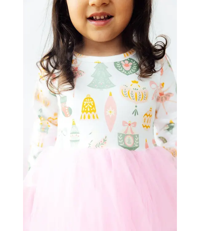 Mila & Rose Nutcracker L/S Tutu Dress