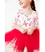 Mila & Rose Candy Cane Lane 3/4 Tutu Leotard
