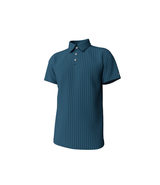 Southern Point Co. Mallard Blue Blue Mountain Heritage Greyton Performance Polo