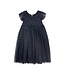 Creamie Black Iris Mesh Dress