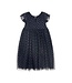 Creamie Black Iris Mesh Dress
