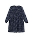 Creamie Bel Air Blue Flower Dobby Dress