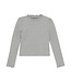 Light Grey Melange L/S T-Shirt