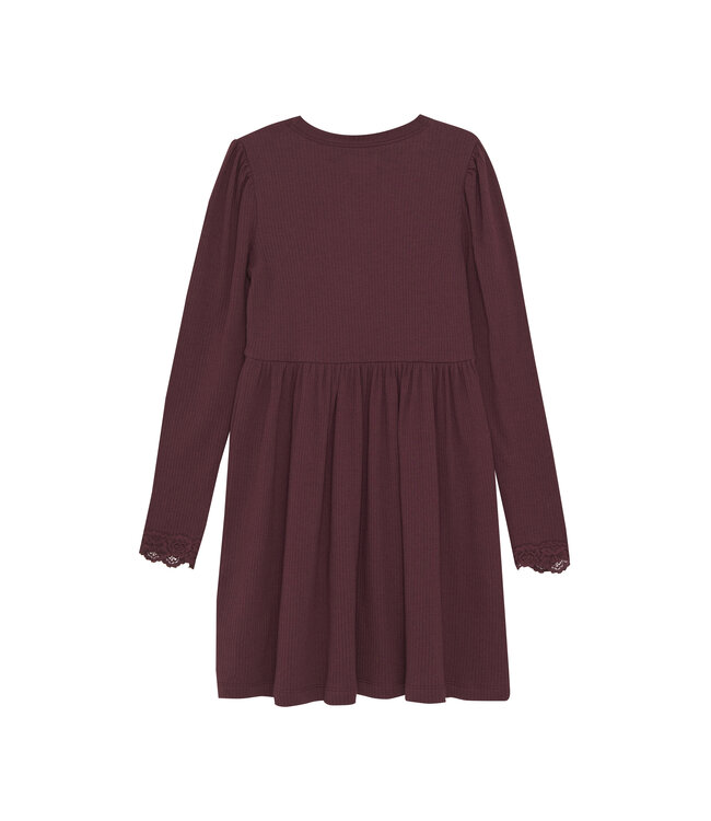Creamie Vineyard Wine L/S Dress
