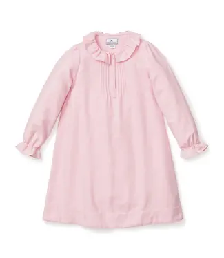Petite Plume Pink Flannel Victoria Nightgown