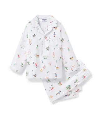 Petite Plume 12 Days of Christmas Twill PJ