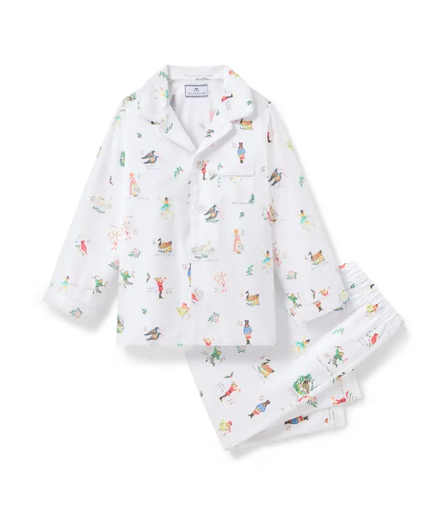 Petite Plume 12 Days of Christmas Twill PJ