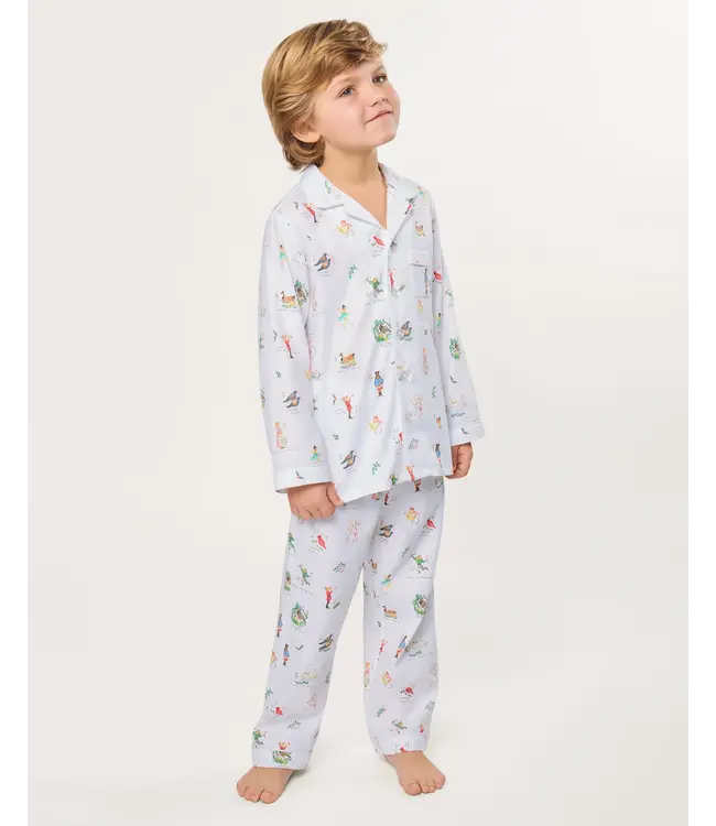 Petite Plume 12 Days of Christmas Twill PJ