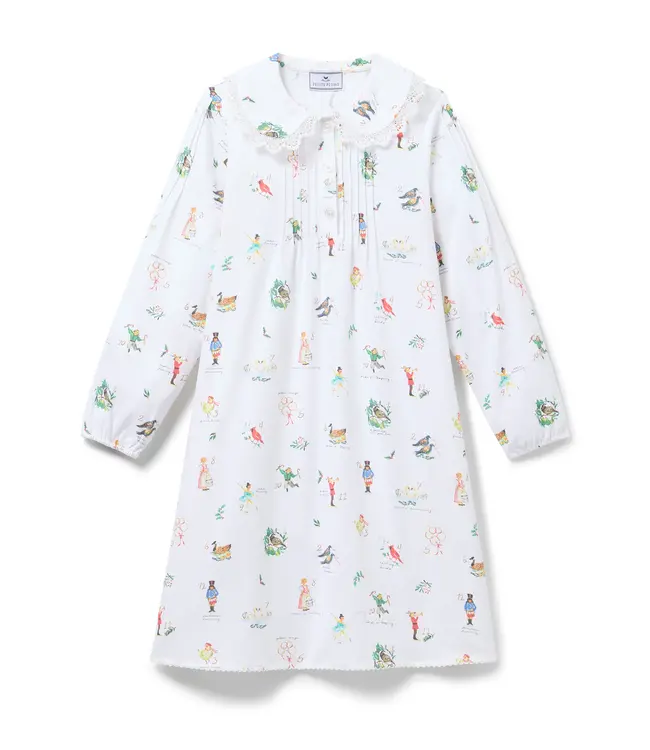 Petite Plume 12 Days of Christmas Twill Lola Nightgown