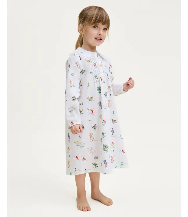 Petite Plume 12 Days of Christmas Twill Lola Nightgown