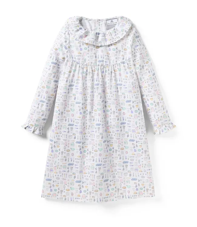 Petite Plume Baking Spirits Bright Twill Scarlett Nightgown