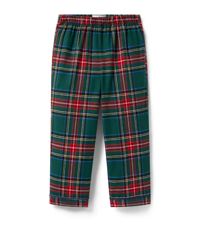 Petite Plume Kensington Tartan Brushed Twill Pants
