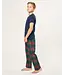 Petite Plume Kensington Tartan Brushed Twill Pants