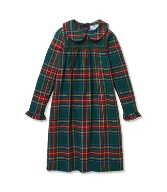 Petite Plume Kensington Tartan Plaid Brushed Twill Eloise Nightgown