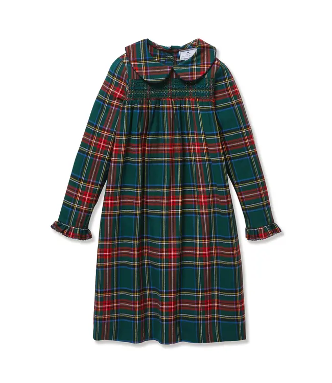 Petite Plume Kensington Tartan Plaid Brushed Twill Eloise Nightgown