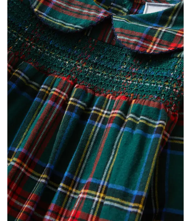 Petite Plume Kensington Tartan Plaid Brushed Twill Eloise Nightgown