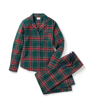 Petite Plume Women's Kensington Tartan Twill PJ